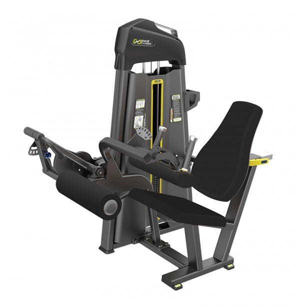 DHZ E1023B Seated Leg Curl Machine - Home Gym Leg Exercise Equipment for Hamstring & Quad Workout - Perfect for Strength Training & Physical Therapy