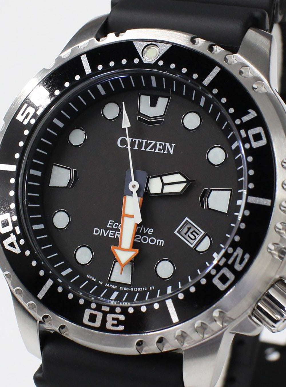 CITIZEN PROMASTER 200M Professional Diver Watch BN0156-05E - Japanese Made JDM Automatic Movement - Perfect for Scuba Diving, Water Sports & Outdoor Adventures