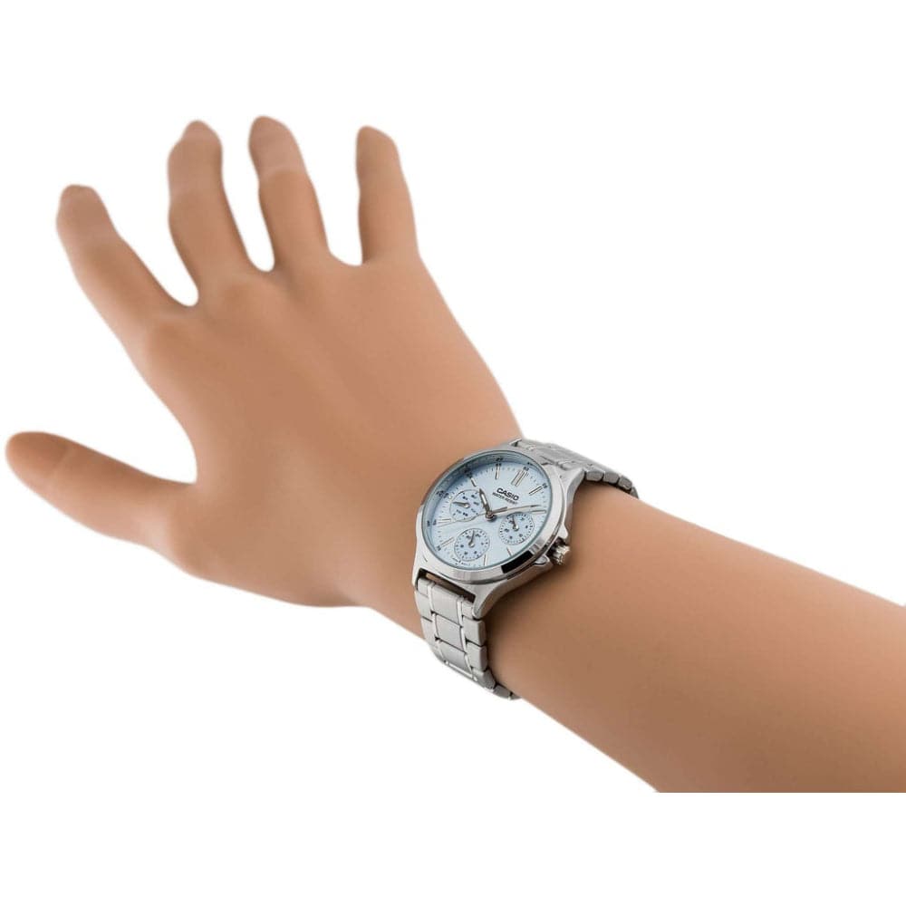 CASIO LTP-V300D-2AUDF Analog Stainless Steel Women's Watch - Elegant & Durable for Everyday Wear, Office & Special Occasions