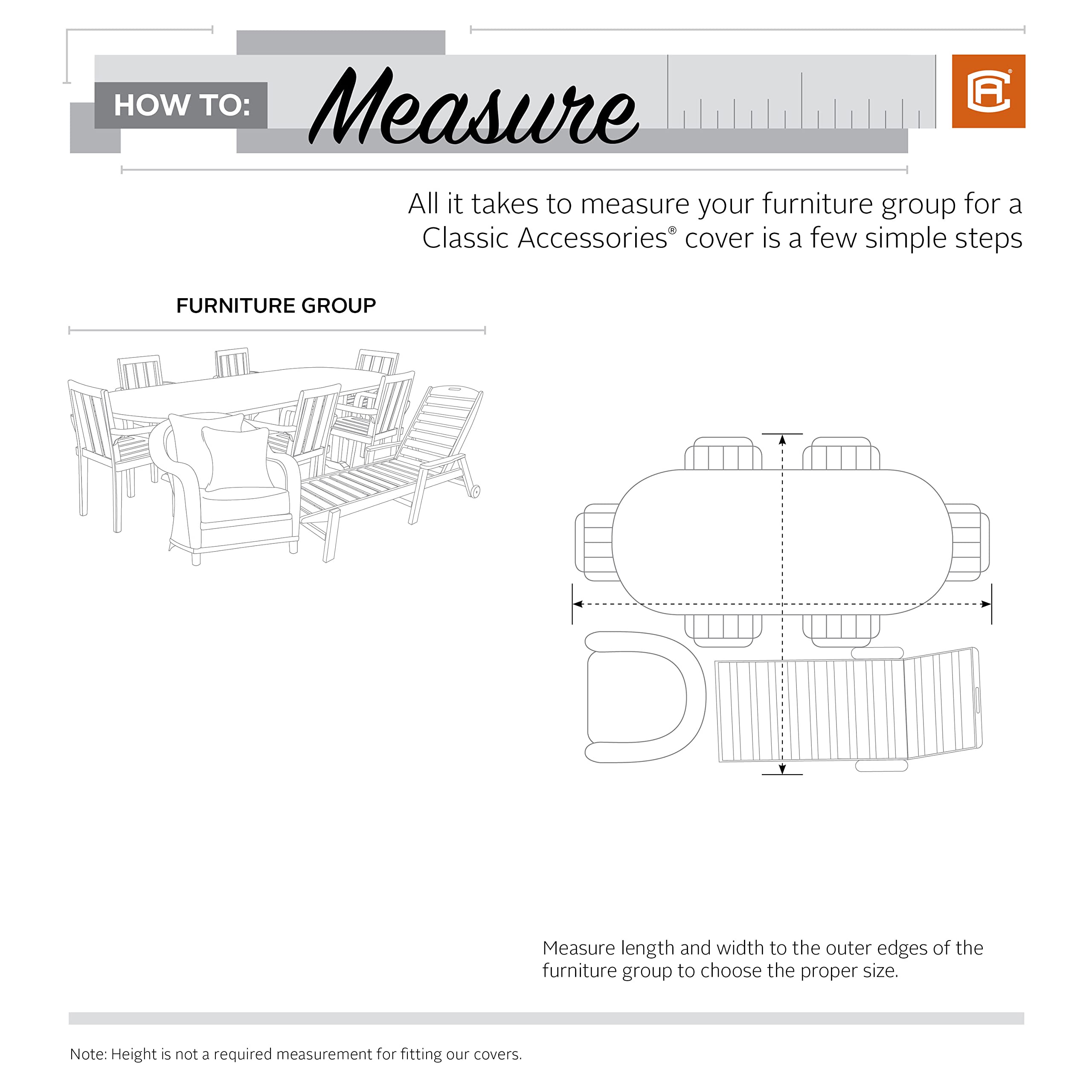 Storigami 140-Inch Water-Resistant Patio Furniture Cover – Easy Fold, Goat Tan – Outdoor Sofa & Chair Protector for Rain, Snow & UV Protection | Perfect for Decks, Gardens & Poolside