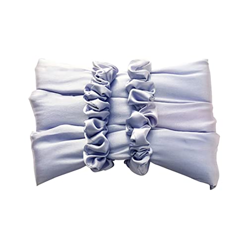 Heatless Hair Curling Rod Headband - No Heat Hair Curlers & Rollers for Overnight Beach Waves, Heat-Free Styling Tool (Light Purple) - Perfect for Salon-Quality Waves at Home, Travel & Gentle Hair Care