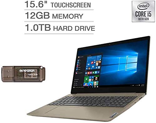 Lenovo Desktop Computer Tower with Intel Core i5 Processor, 4GB RAM, 1TB HDD, Windows 10 Pro - Built-in Webcam with Privacy Shutter for Home Office & Online Learning