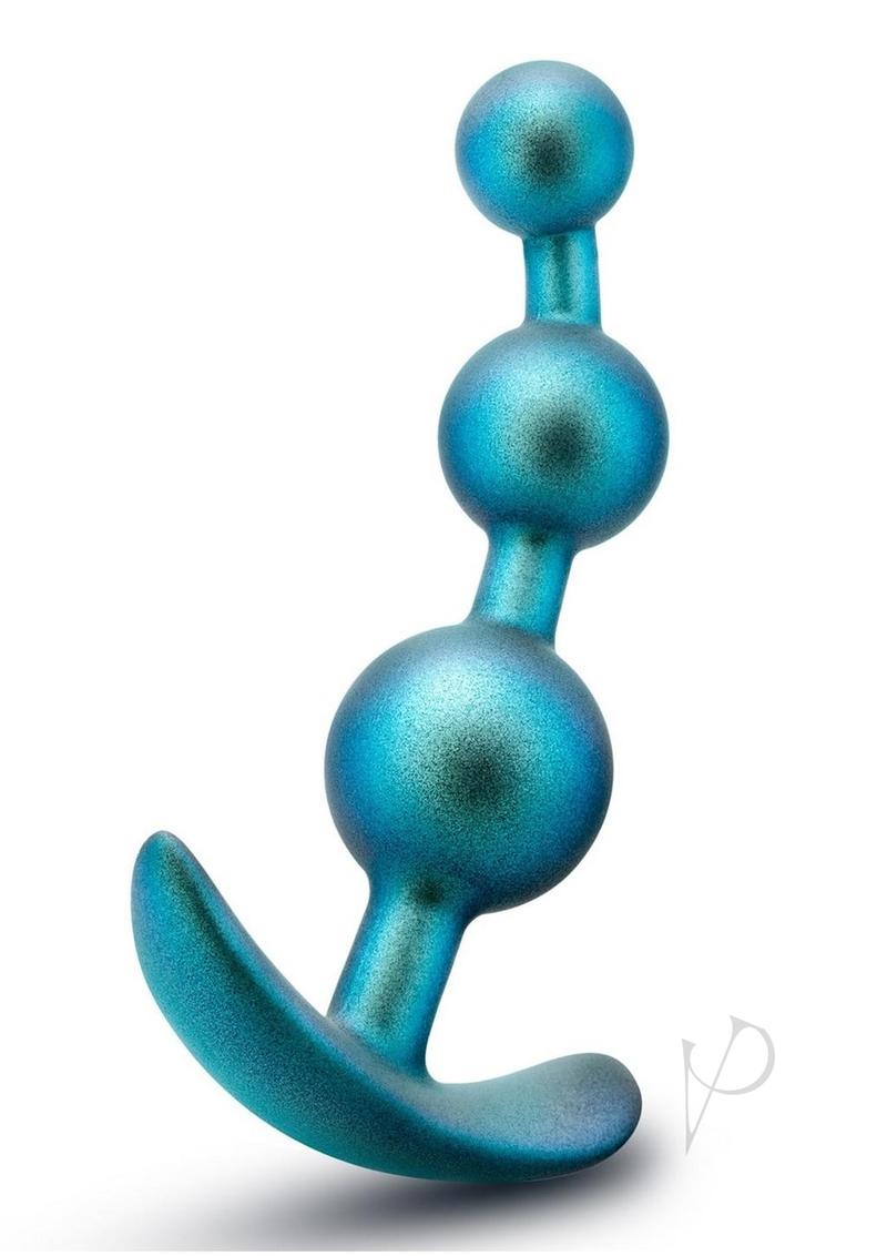 Premium Silicone Anal Plug - Matrix Gamma Design in Neptune Teal | Comfortable & Body-Safe for Beginners & Advanced Users | Perfect for Solo Play, Couples & BDSM Exploration