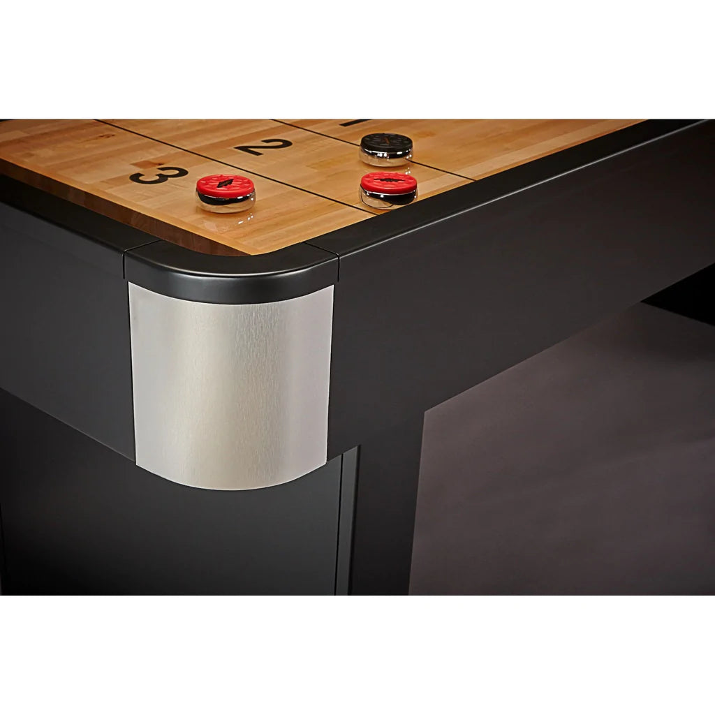 Brunswick Delray Shuffleboard Table - Professional 12ft Indoor Game Table for Home, Bar & Game Room - Perfect for Family Fun & Entertainment