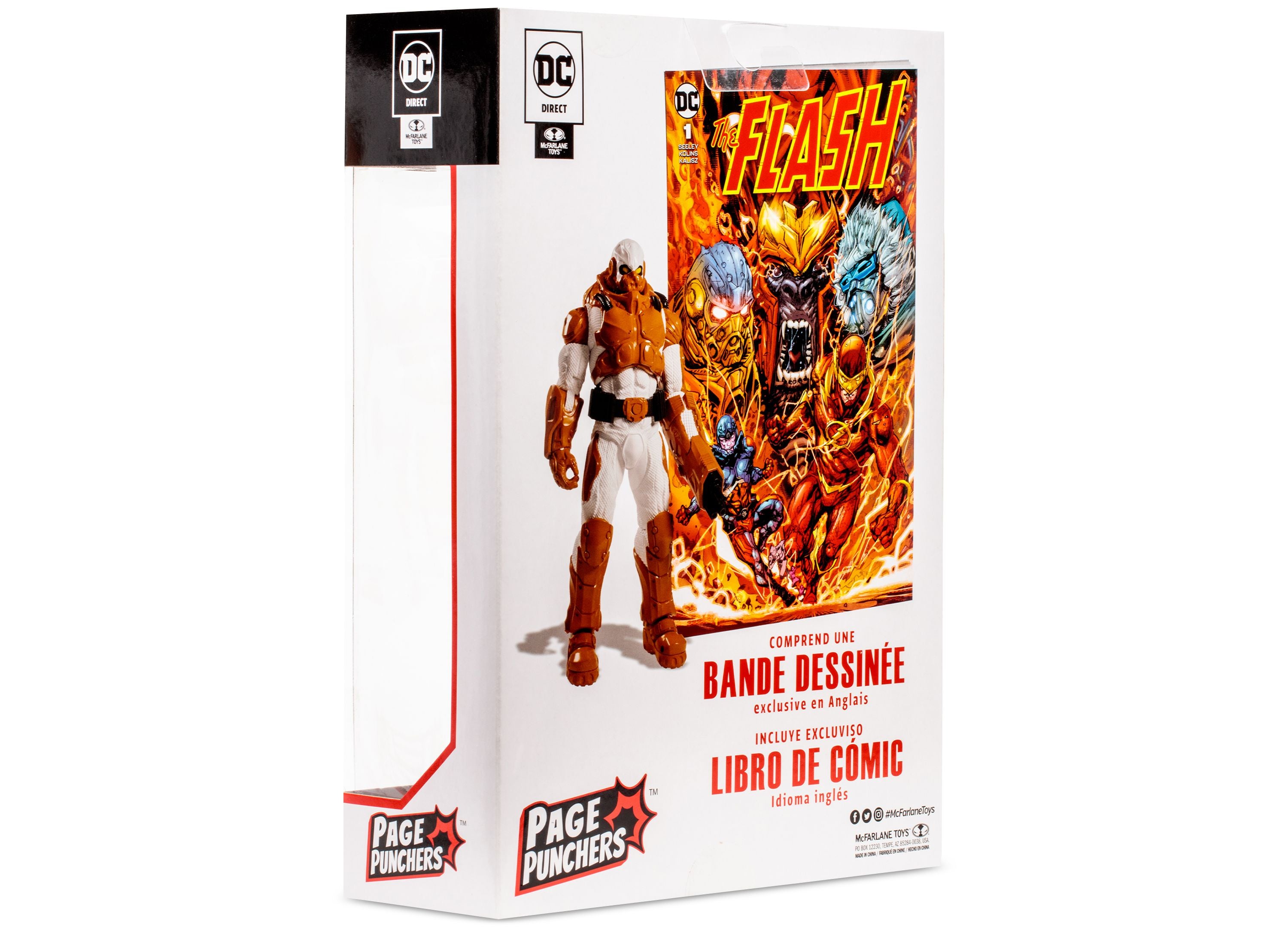 DC Direct Heat Wave 7-Inch Action Figure with Collectible Comic & Art Card - Perfect for DC Comics Fans, Collectors, and Display