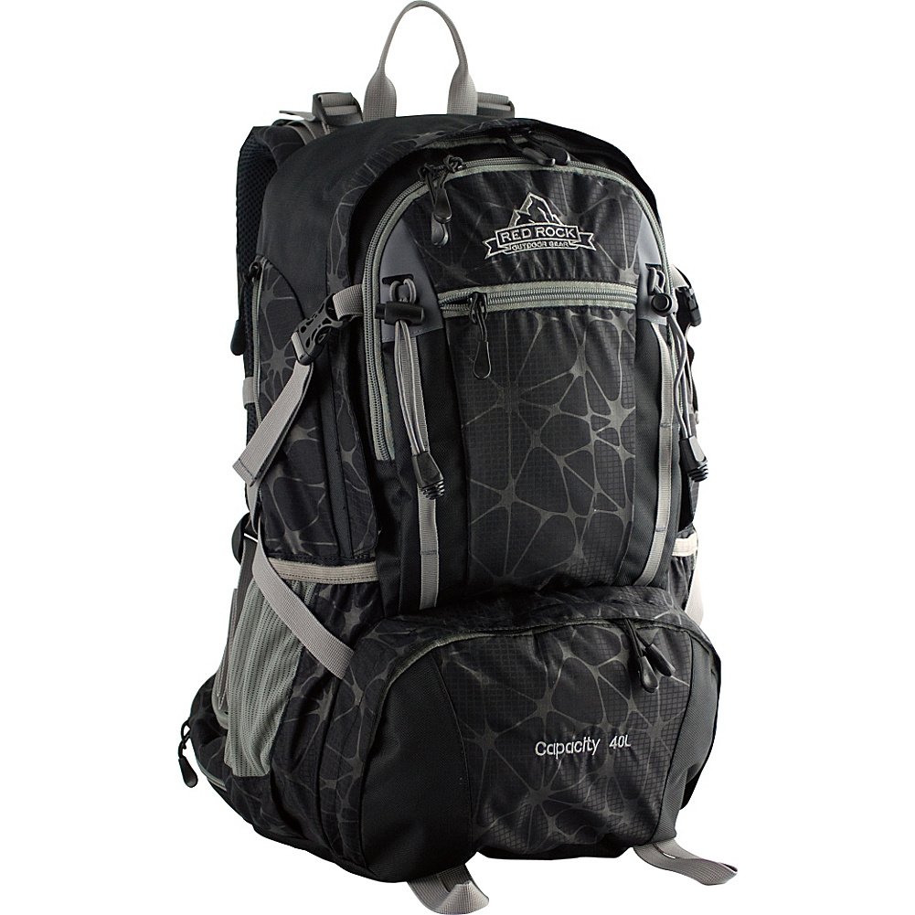 Red Rock Outdoor Gear Bluff Technical Backpack - Durable Hiking & Travel Backpack for Men & Women - Perfect for Camping, Hiking & Daily Commute