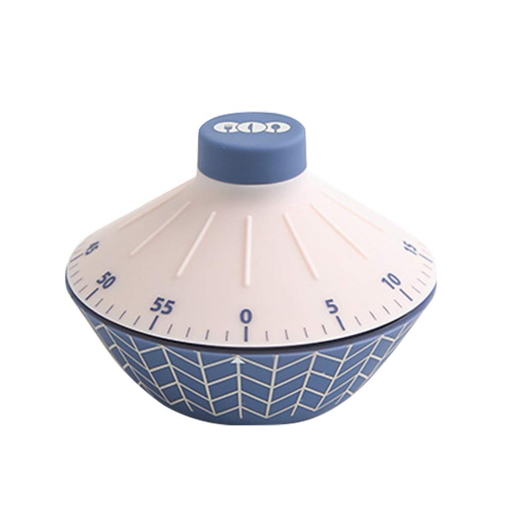 Vintage Wind-Up Kitchen Timer - Cabilock Small Unique Mechanical Cooking Timer for Women & Kids - Old Fashioned Rotating Alarm Clock - Perfect for Baking, Cooking, and Kids' Time Management Activities