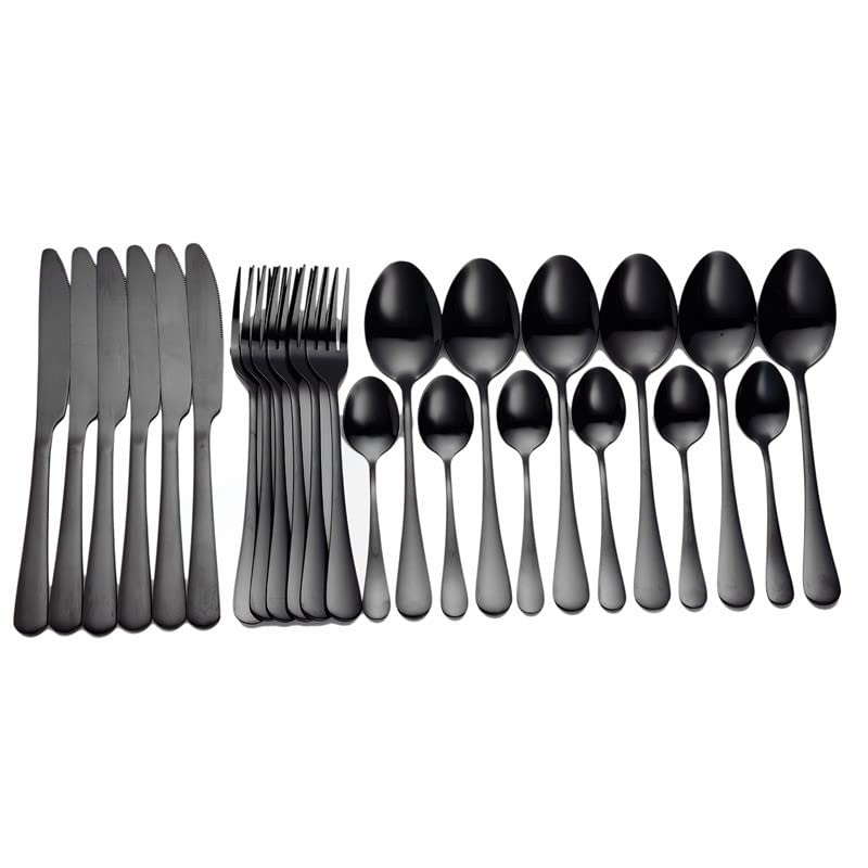 Black 24pcs