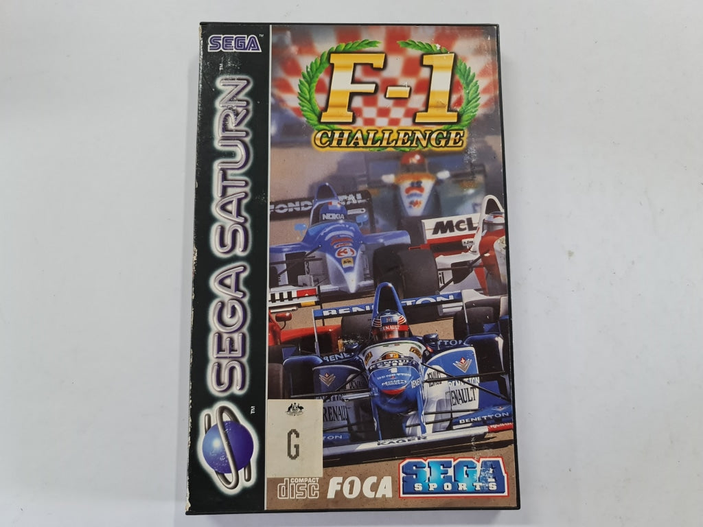 F1 Challenge Complete Racing Game in Original Case - Perfect for Racing Enthusiasts & Collectors