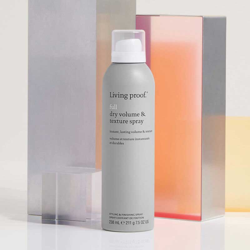 Living Proof Full Dry Volume & Texture Spray for Fine Hair - Volumizing & Texturizing Hair Spray for Instant Lift & Hold - Perfect for Daily Styling & Special Occasions