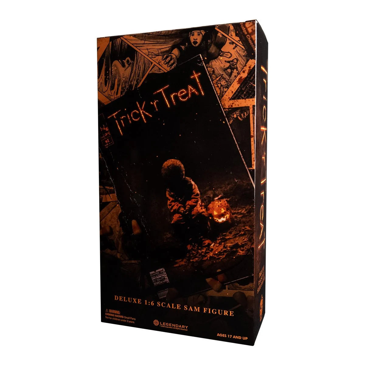 Trick 'r Treat Sam Deluxe 1:6 Scale Collectible Action Figure - Horror Movie Character Model for Display & Halloween Decor