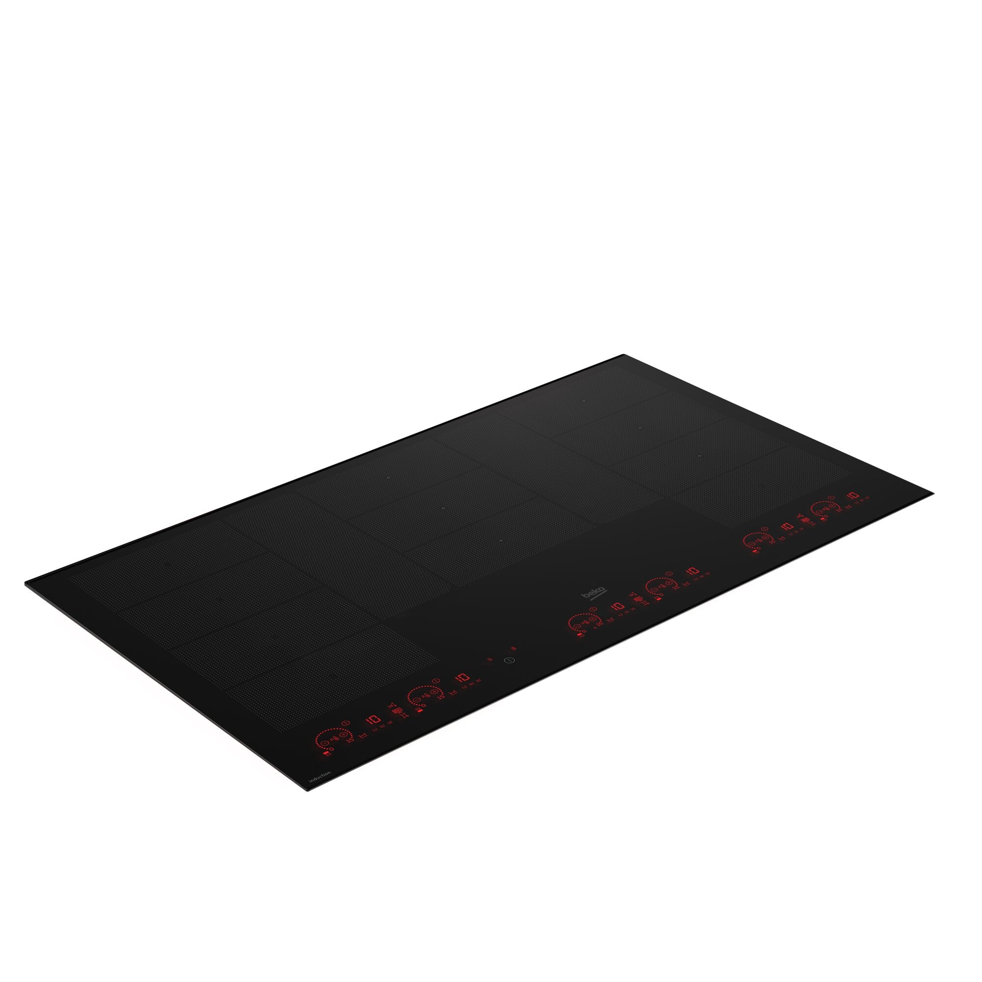 Beko BCT904IG 90cm Built-In Flexy Induction Cooktop with Luminous Controls - Scratch & Dent (Carton Damage) - Perfect for Modern Kitchens, Home Renovations & Professional Cooking Spaces