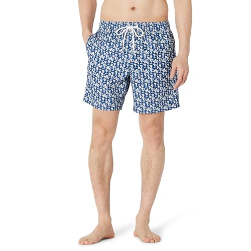 Navy White Posey Floral