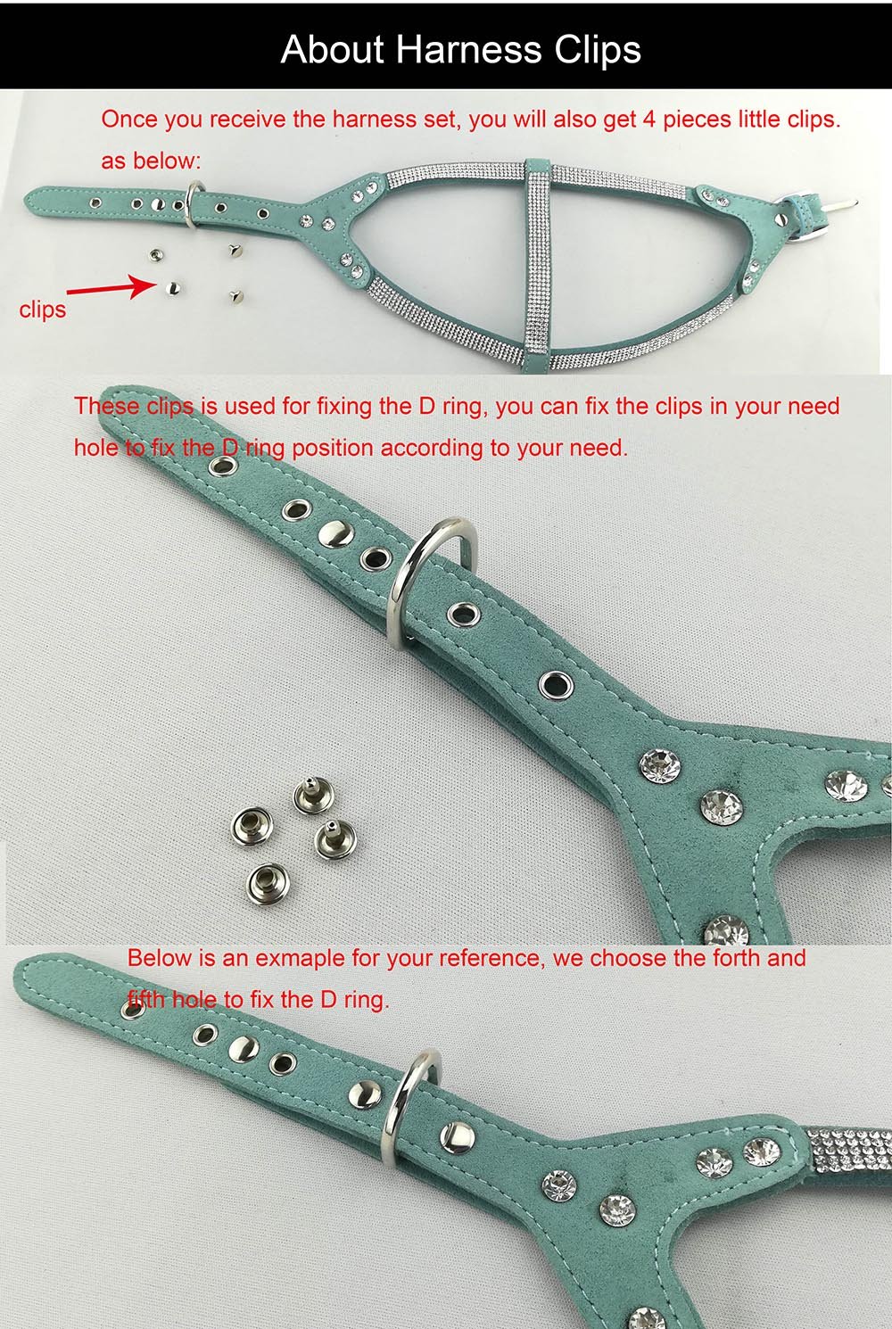 Fashionable Pink Diamante Dog Collar, Harness & Leash Set - Soft & Comfortable XS Pet Accessories for Small Dogs - Perfect for Daily Walks, Training & Outdoor Adventures