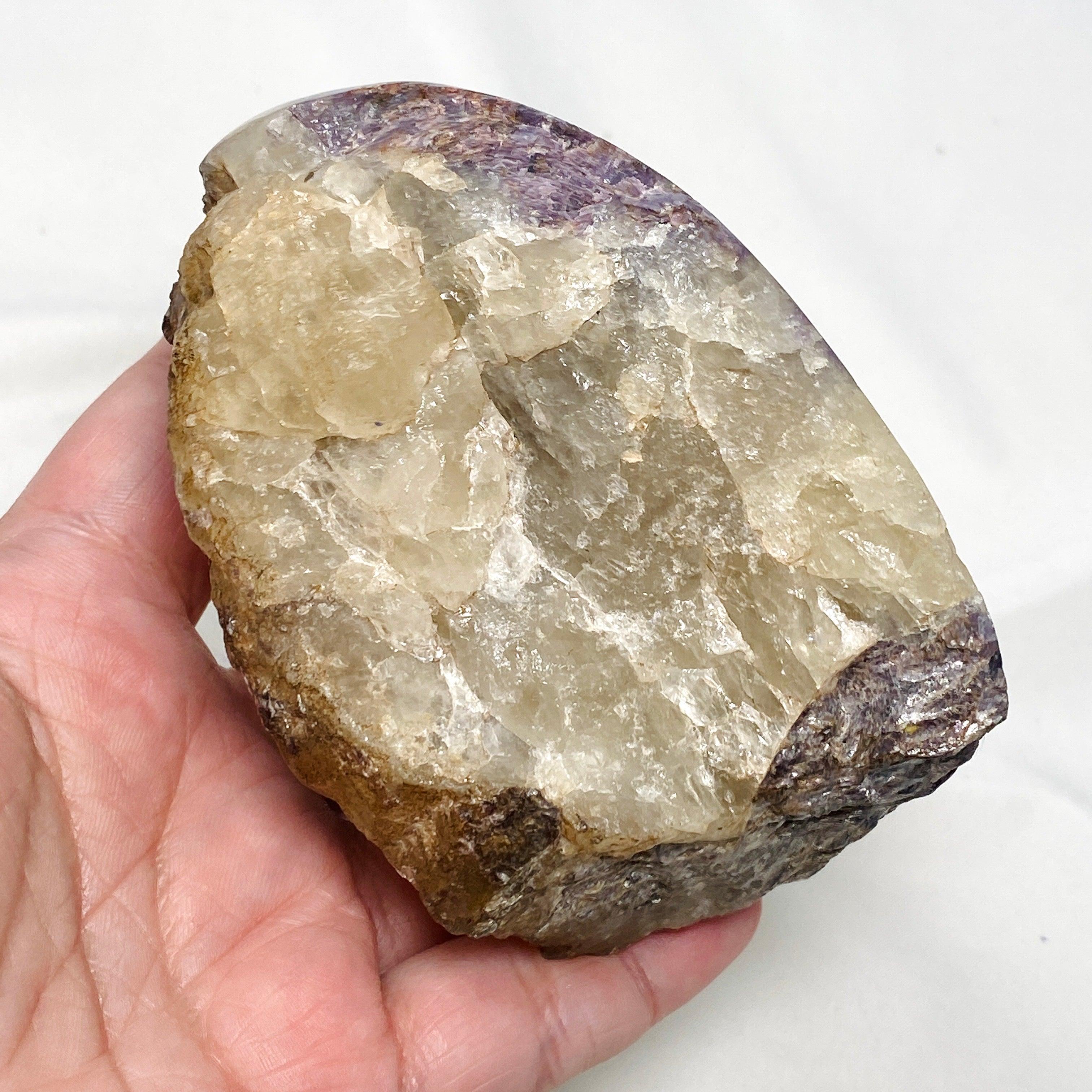 Silver Leaf Lepidolite CR3567 - Natural Healing Crystal for Stress Relief & Emotional Balance | Perfect for Meditation, Home Decor & Jewelry Making