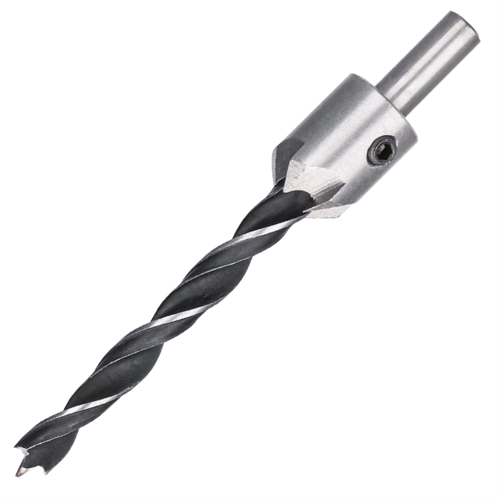 KIRANDY HSS Countersink Drill Bit Set - 7pcs 3-10mm Woodworking Chamfer Tool for Pilot Holes & Screw Heads - Perfect for DIY Projects, Cabinetry & Metalworking
