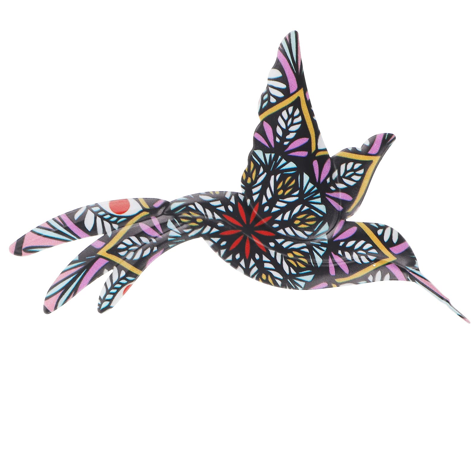 Handcrafted Metal Hummingbird Wall Art - Outdoor Garden Sculpture & Indoor Home Decor for Patio, Fence, Bedroom, Living Room | Rust-Resistant Bird Wall Hanging for Backyard, Deck & Housewarming Gifts
