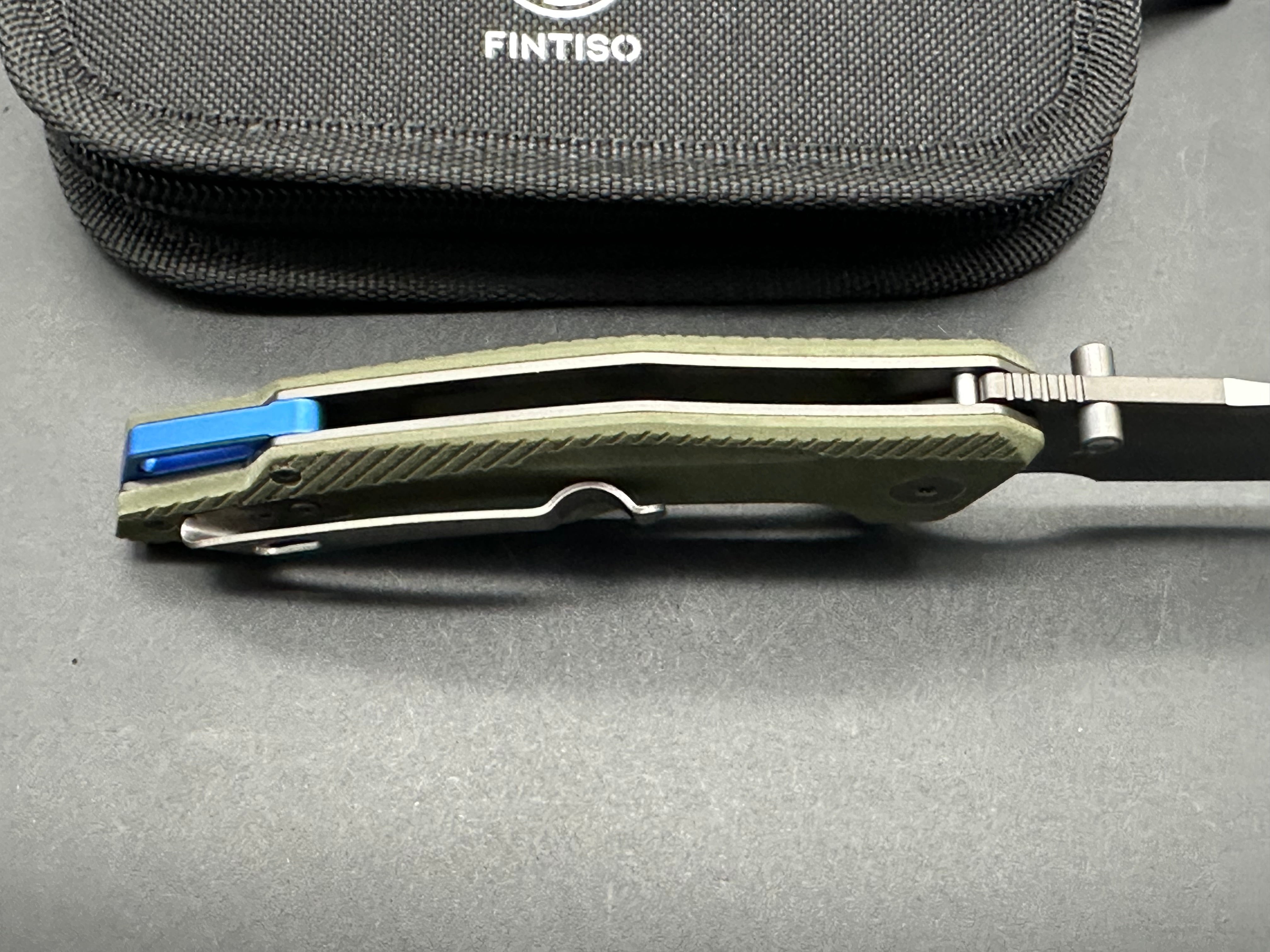 Premium FINTISO Falcon Pocket Knife - 3.26