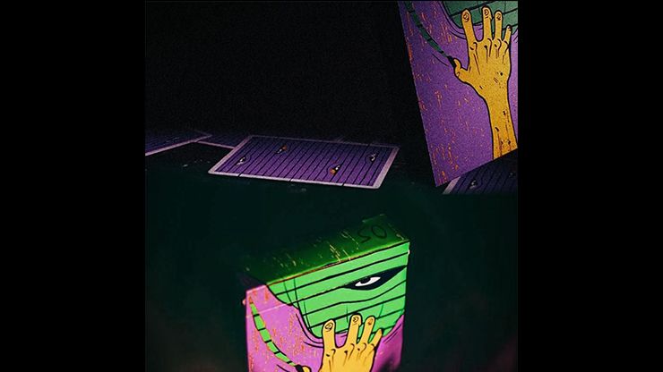 SVNGALI 05 DeadEye Playing Cards by Alex Pandrea - Premium Custom Deck for Cardistry, Magic Tricks & Poker Games | Perfect for Professional Magicians & Card Enthusiasts