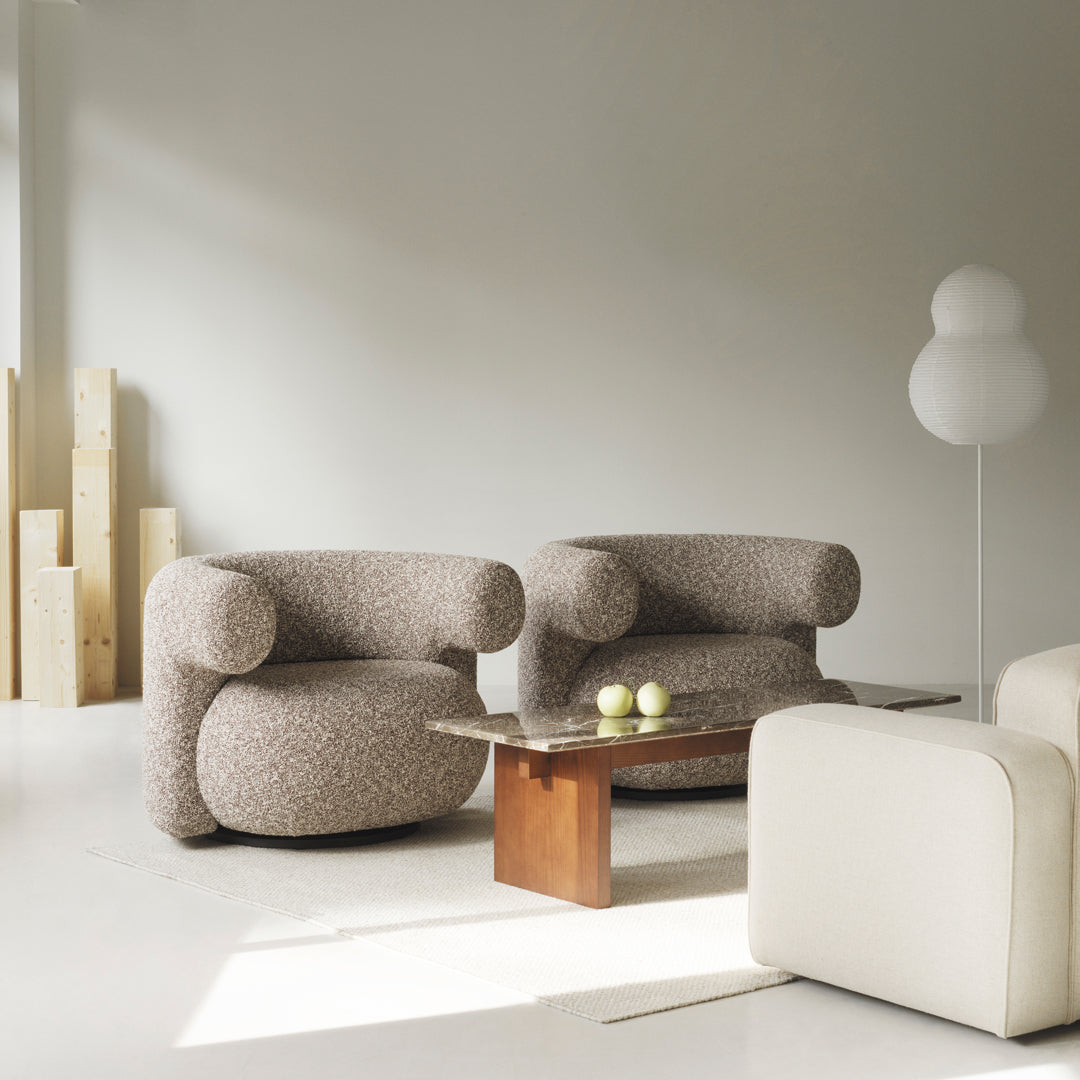 Burra Lounge Chair - Modern Comfortable Accent Chair for Living Room, Bedroom & Office - Perfect for Relaxing, Reading & Decor