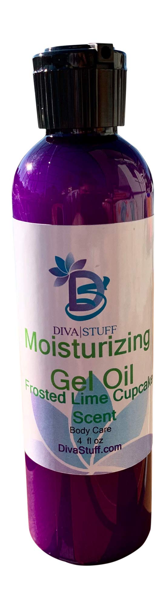 Frosted Lime Cupcake Scented Body Gel-Oil | Nourishing Gel-Oil Formula with Hydrating Oils | Perfect for Shower, Bath & Moisturizing Dry Skin