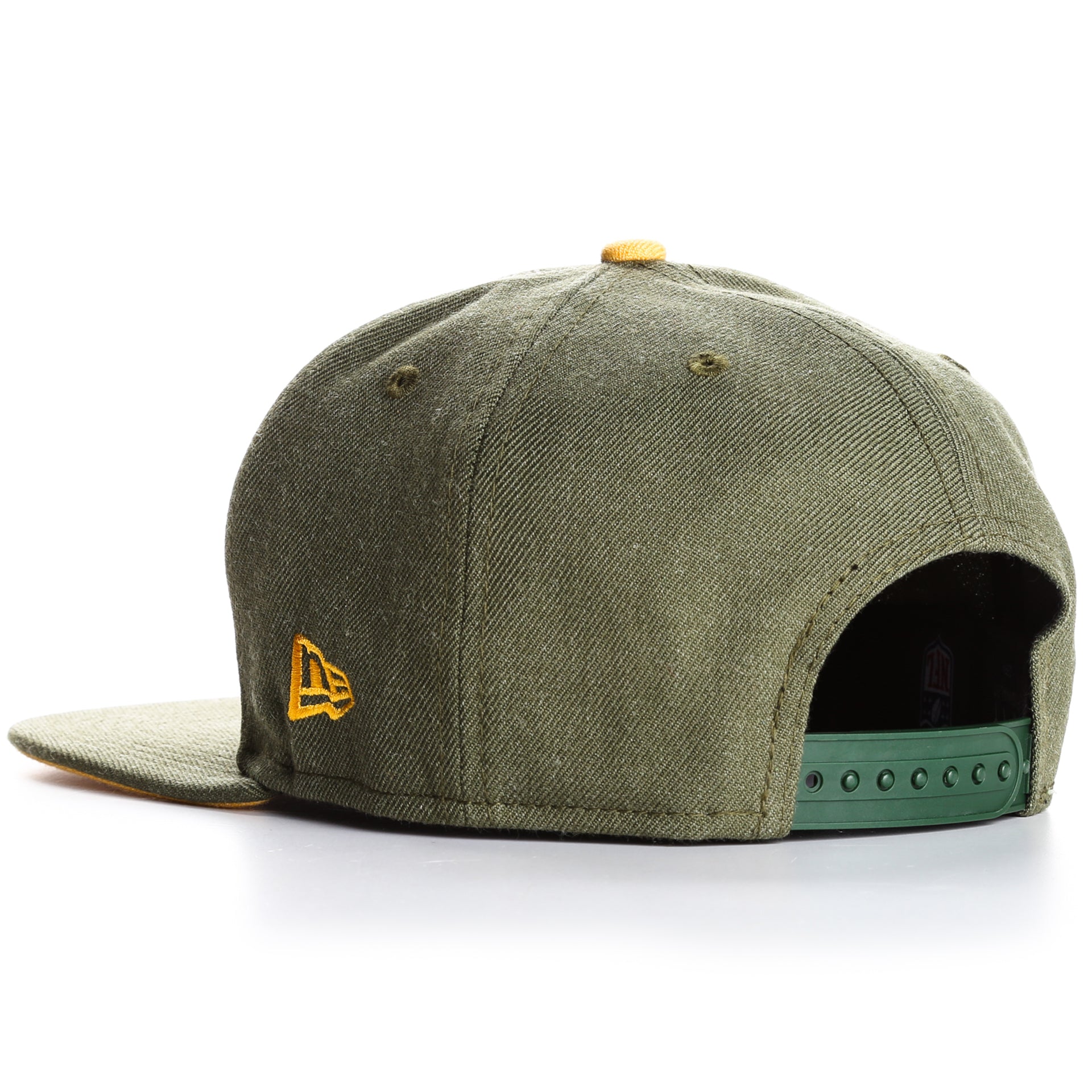 New Era 9Fifty Green Bay Packers Heather Hype Snapback Cap - Adjustable Baseball Hat for Men & Women - Perfect for Football Games, Streetwear Fashion and Casual Outfits