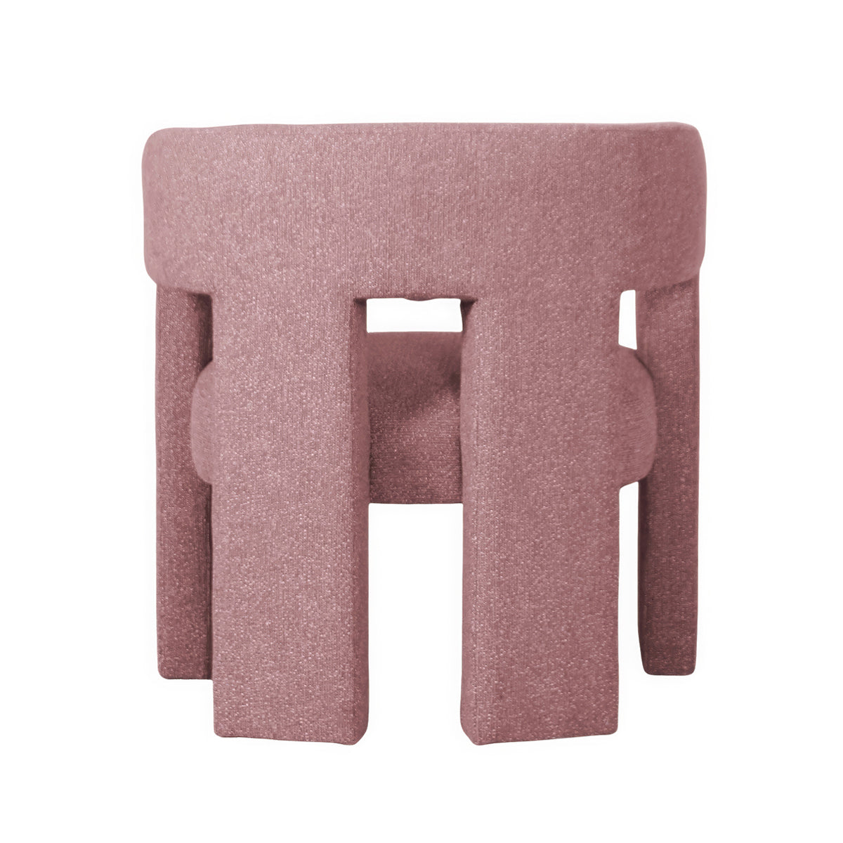 Urban Road Bella Armchair - Modern Accent Chair for Living Room, Bedroom & Office - Stylish Upholstered Armchair with Wooden Legs - Perfect for Reading, Relaxing & Home Decor