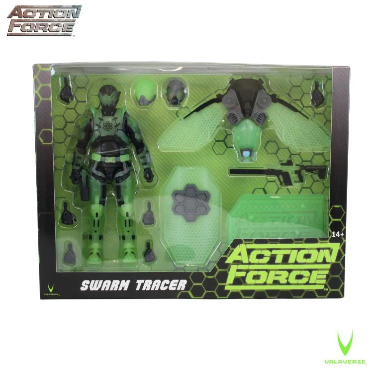 Action Force Series 4: Swarm Tracer Deluxe Action Figure - Military Collectible Toy for Display & Play | Perfect for Collectors & Action Figure Enthusiasts