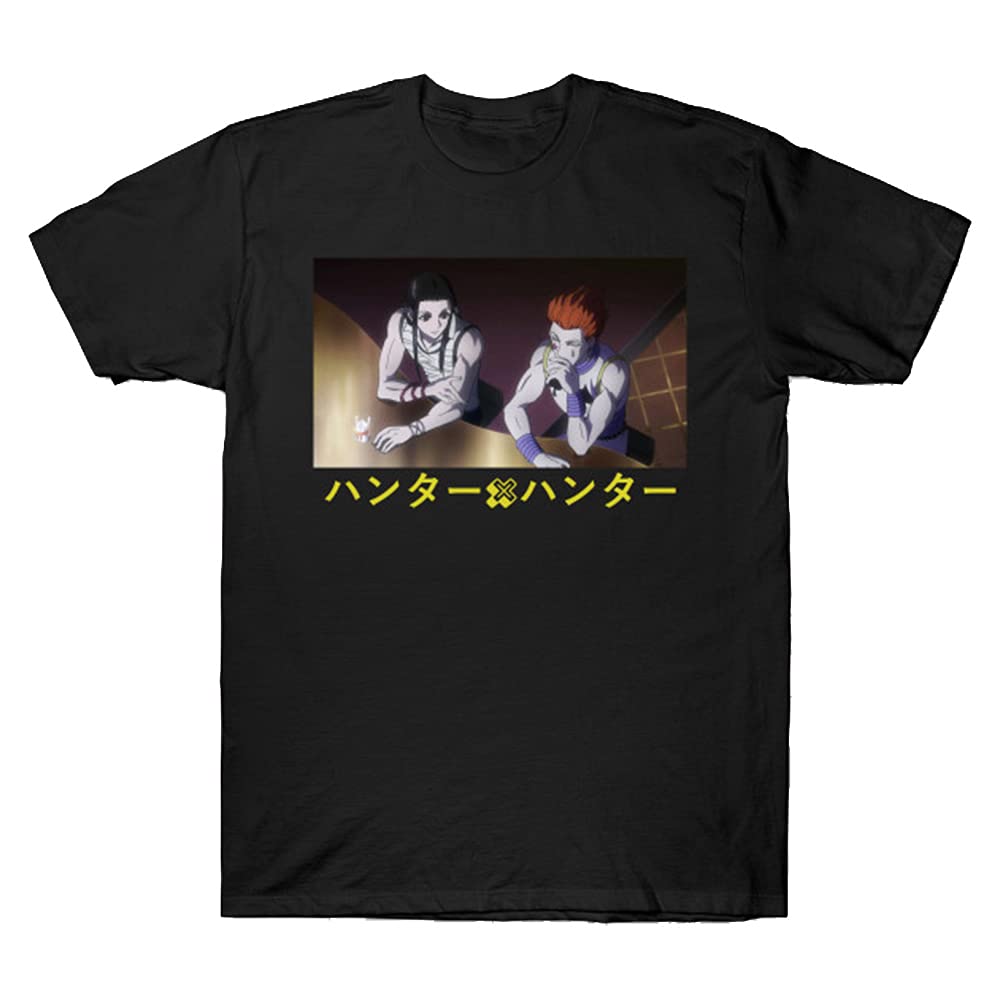 Retired Store Illumi Hisoka Anime T-Shirt - Stylish Anime Graphic Tee for Cosplay & Casual Wear | Perfect for Fans of Hunter x Hunter & Anime Conventions