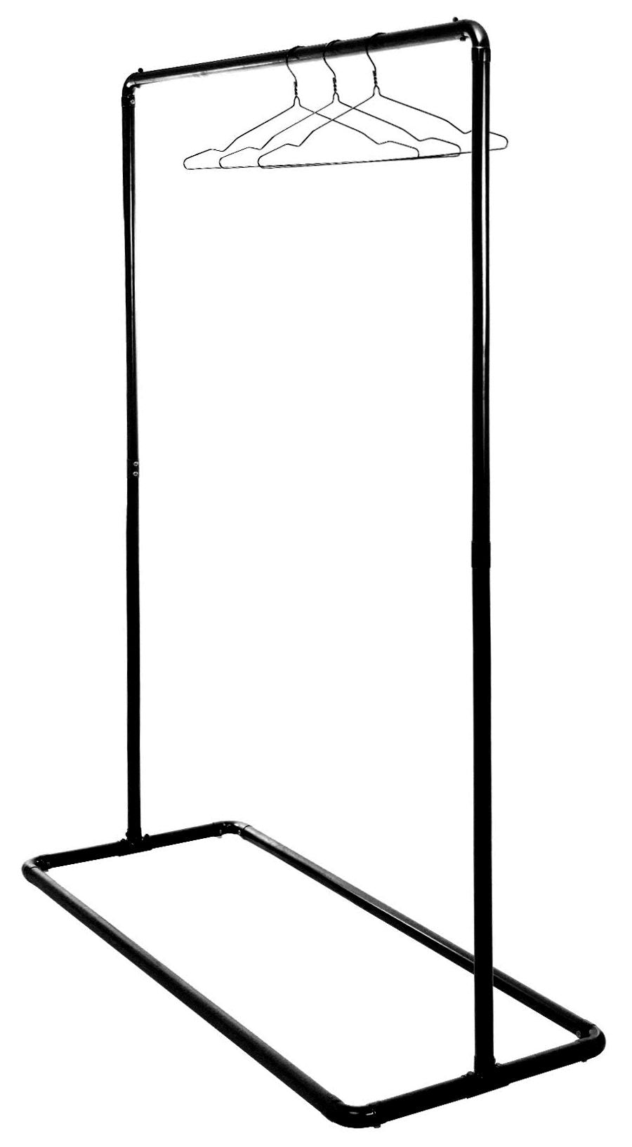 Kazan Black Rail - Heavy Duty Metal Handrail for Stairs, Ramps, and Decks | Indoor & Outdoor Safety Railing for Home, Commercial, and Industrial Use
