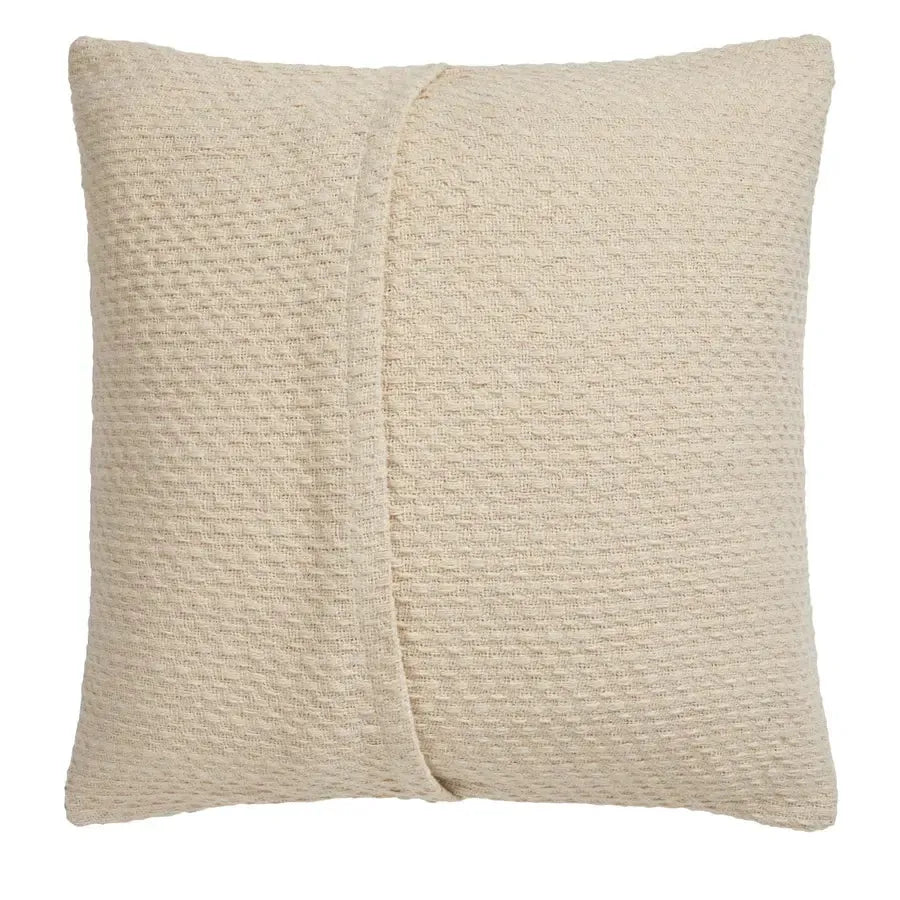 Drift Home Hayden Cushion - Soft Cream Throw Pillow for Sofa, Bed & Home Decor - Perfect for Living Room, Bedroom & Cozy Spaces