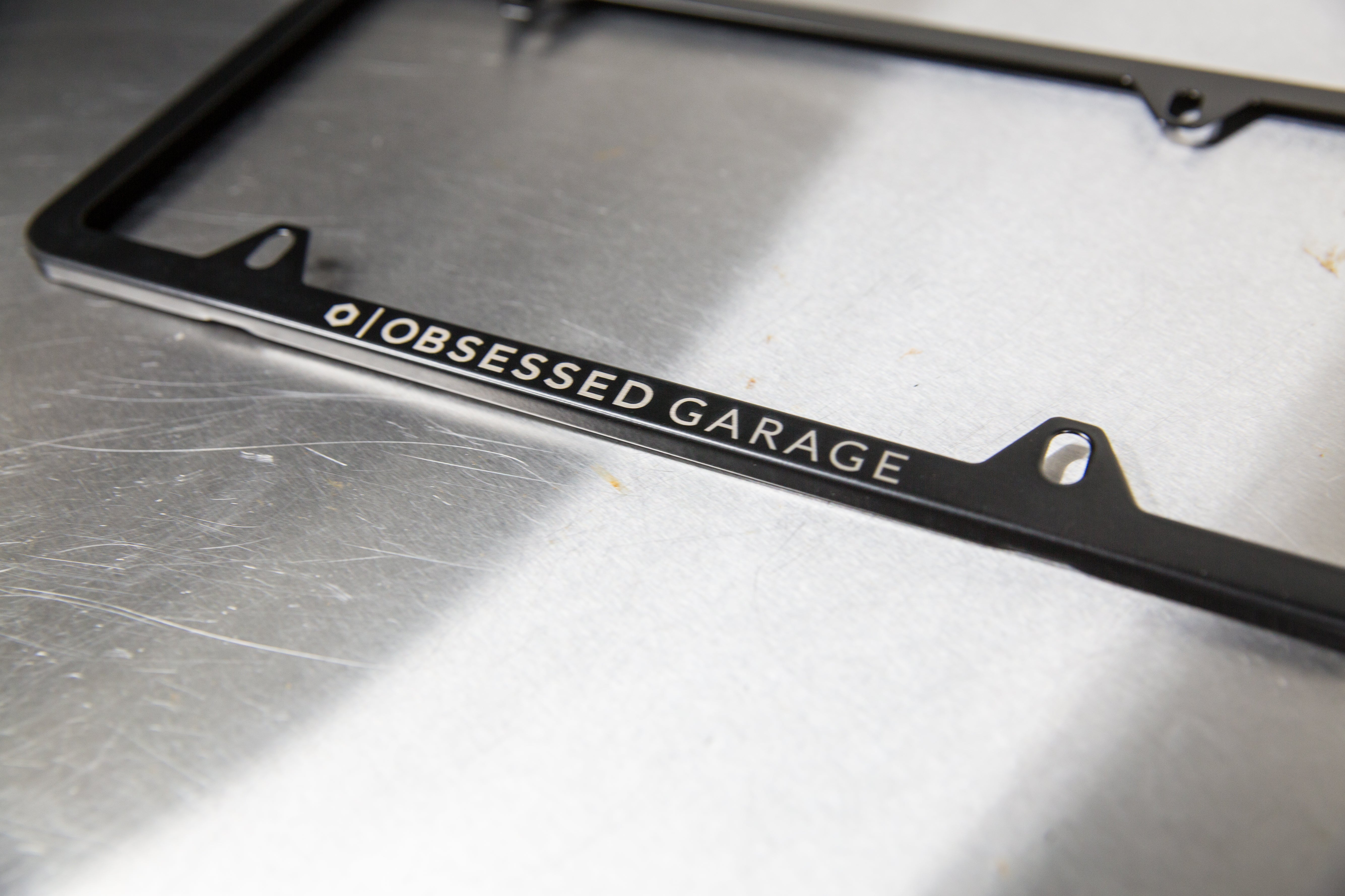 Premium Stainless Steel License Plate Frame - Rustproof & Durable Car Accessory for US Vehicles - Perfect for Cars, Trucks & SUVs - Enhances Vehicle Appearance & Protection