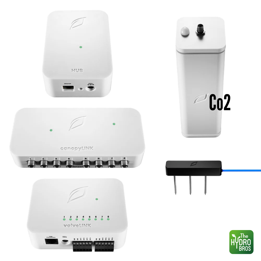 Growlink Smart Irrigation System Bundle - Automatic Watering Kit for Indoor & Outdoor Plants | Perfect for Home Gardens, Greenhouses, and Hydroponics