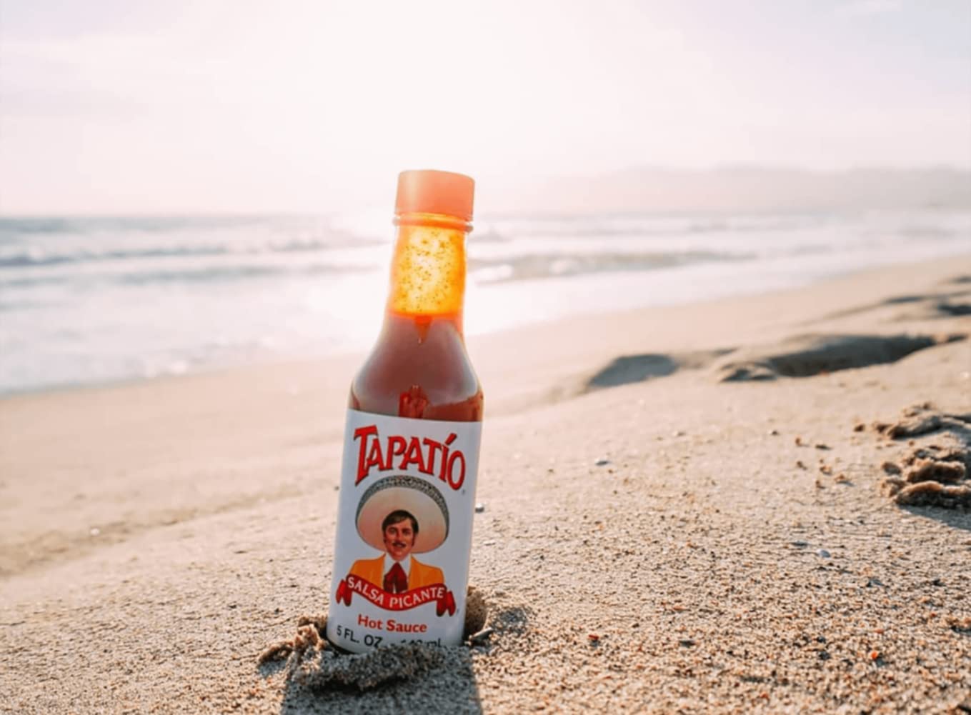 Tapatio Hot Sauce - 5oz Bottle (Pack of 2) | Authentic Mexican Salsa Picante | Perfect for Tacos, Burritos & Nachos | Includes Free Measuring Spoons