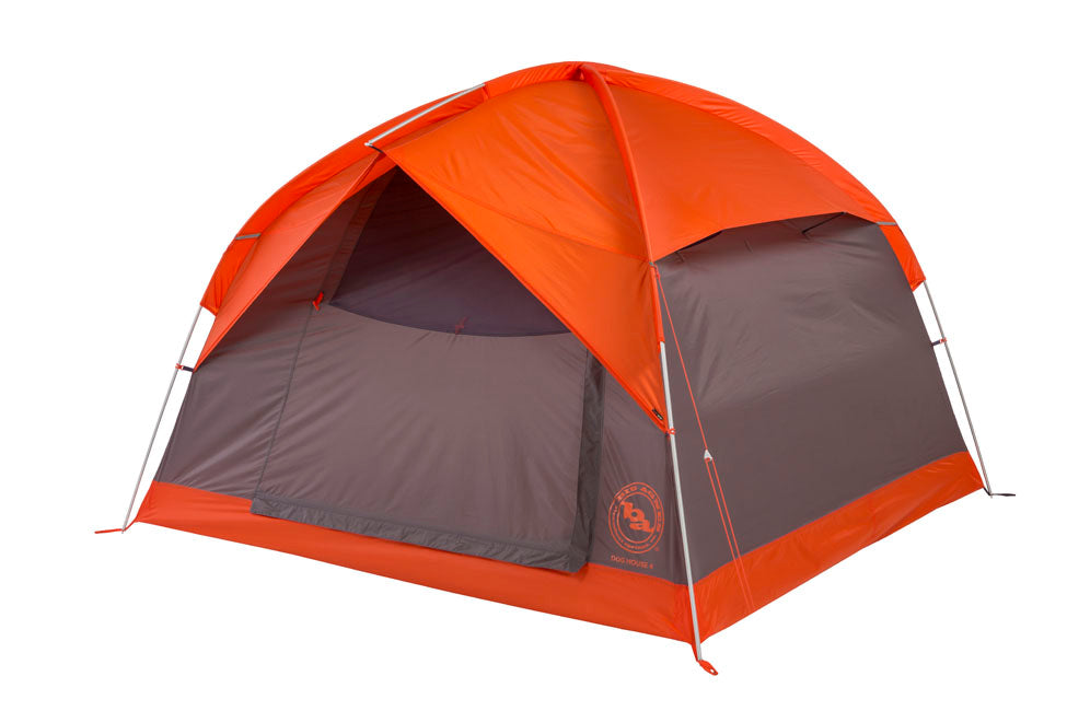 Big Agnes Dog House 4-Person Camping Tent - Lightweight Waterproof Backpacking Tent for Outdoor Adventures, Hiking & Family Camping Trips