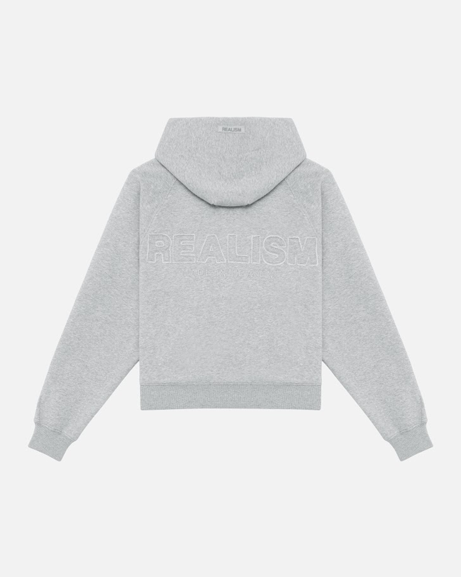 SSS Realism Legacy Zip Hoodie - Grey Marle | Premium Fleece Pullover for Men & Women | Perfect for Casual Wear, Gym & Outdoor Activities