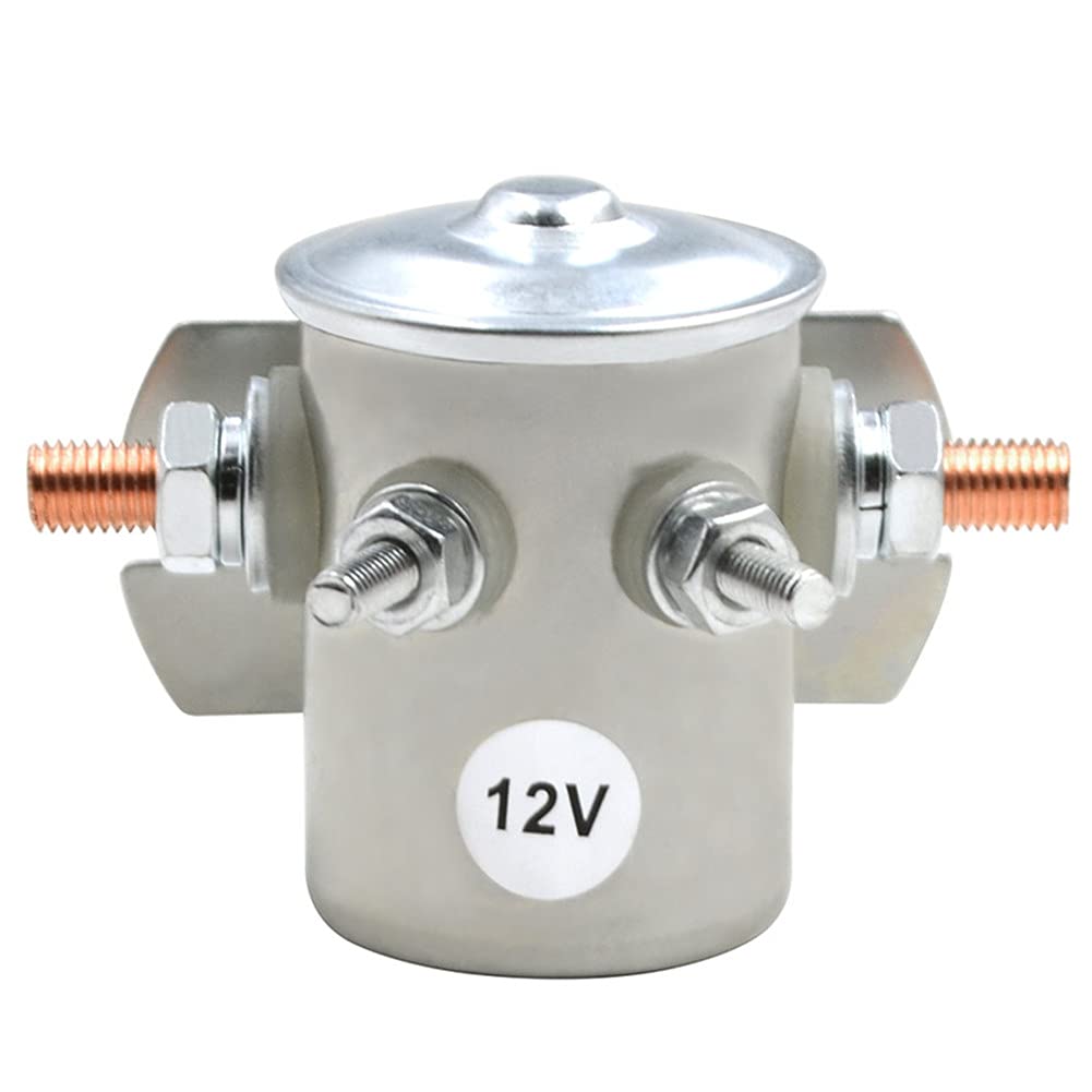 12V 150A Continuous Duty Solenoid Relay - Heavy Duty Starter Relay Compatible with PRESTOLITE 15-88, SWX-88, 15-132, SAS4202, 15-108 - Perfect for Marine, RV, and Off-Road Vehicle Applications