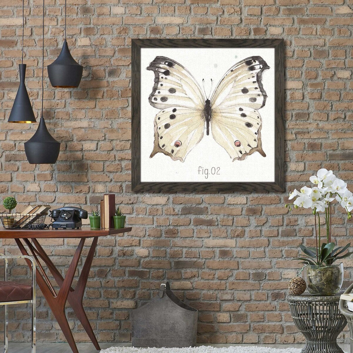 Lisa Audit A Country Weekend XIVB Print on Acrylic - White Wall Art for Living Room, Bedroom & Office Decor