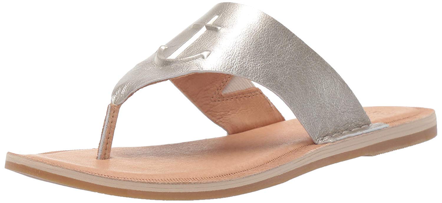 Sperry Women's Seaport Thong Leather Sandals - Comfortable & Stylish Flip Flops for Women | Beach, Pool, Summer Outfits | Casual Walking, Vacation, Outdoor Activities