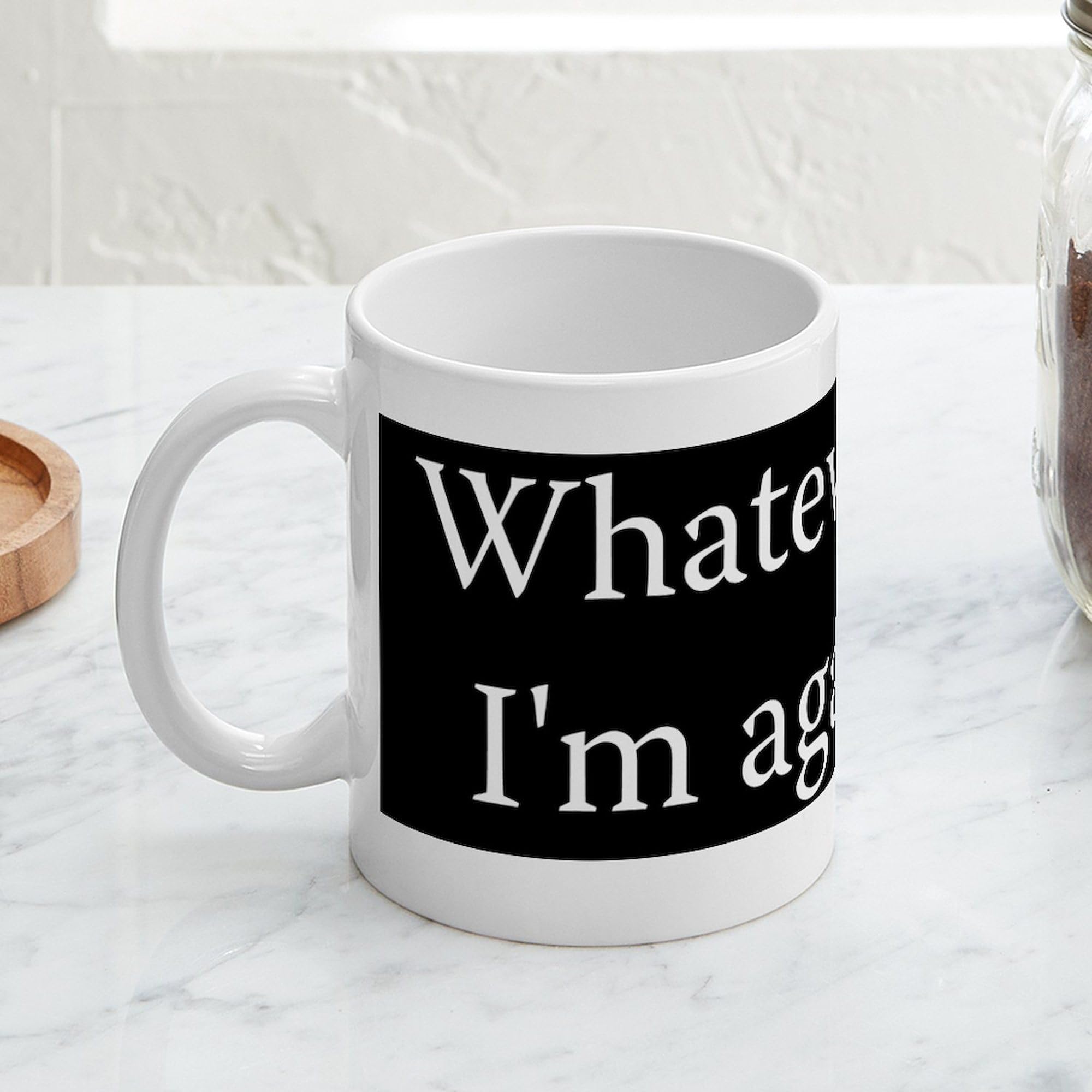 Horse Feathers 11 oz Ceramic Coffee Mug (325 ml) - Perfect for Tea, Hot Chocolate & Office Use - Funny Novelty Gift for Horse Lovers