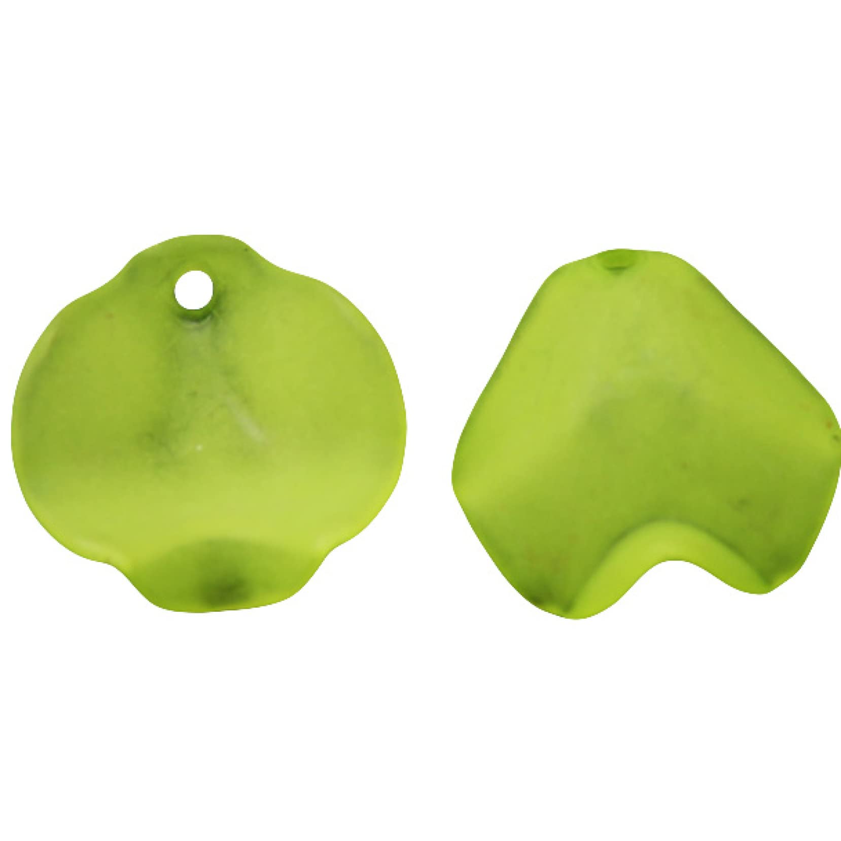 Matte Acrylic Flower Petal Beads for DIY Jewelry Making - Handmade Necklace & Bracelet Charms - Loose Craft Beads for Boho Accessories (Perfect for Wedding Jewelry, Scrapbooking & Home Decor)
