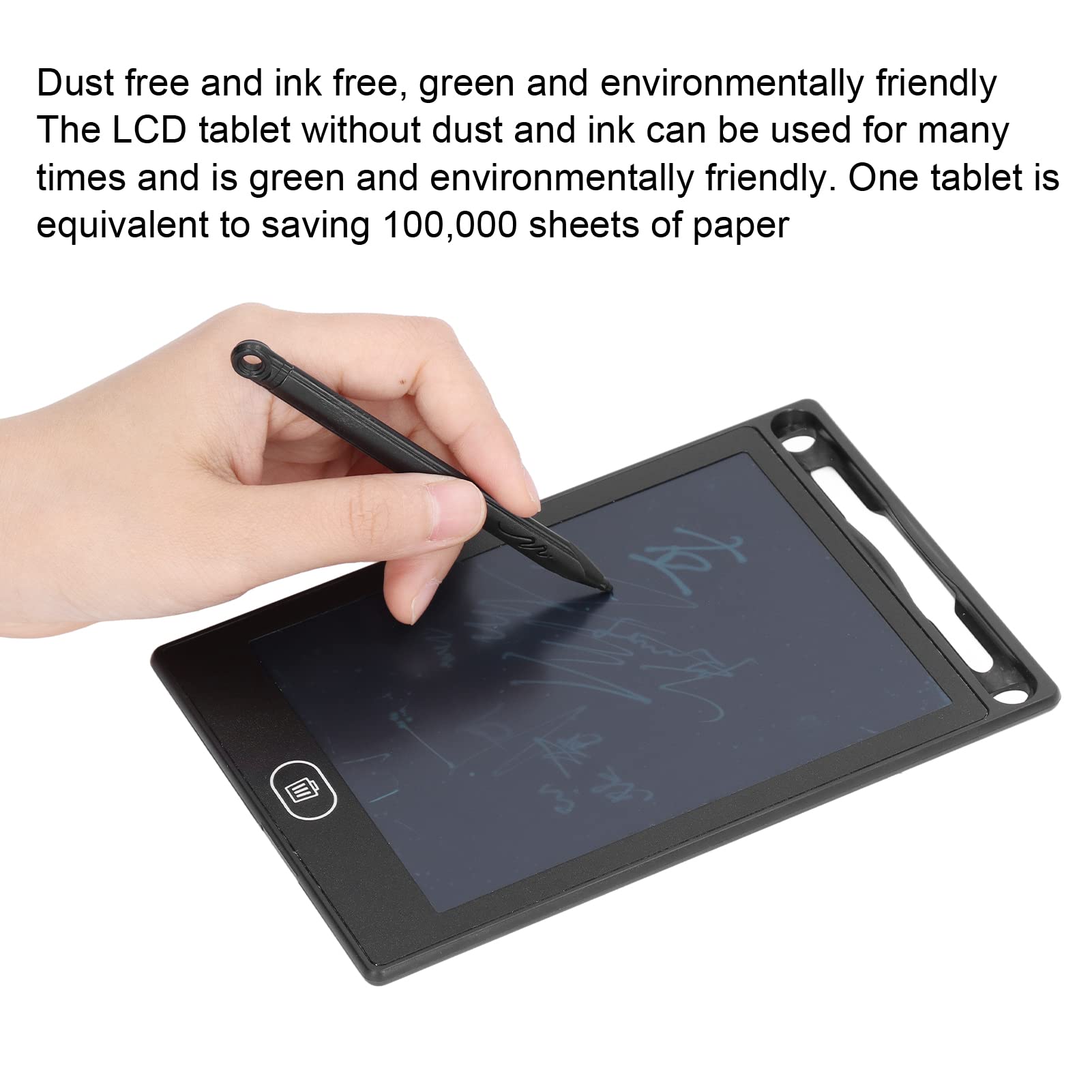 Educational LCD Drawing Tablet for Kids Ages 3+ | Doodle Board for Learning & Creativity | Perfect for Home, School & Travel (Black)