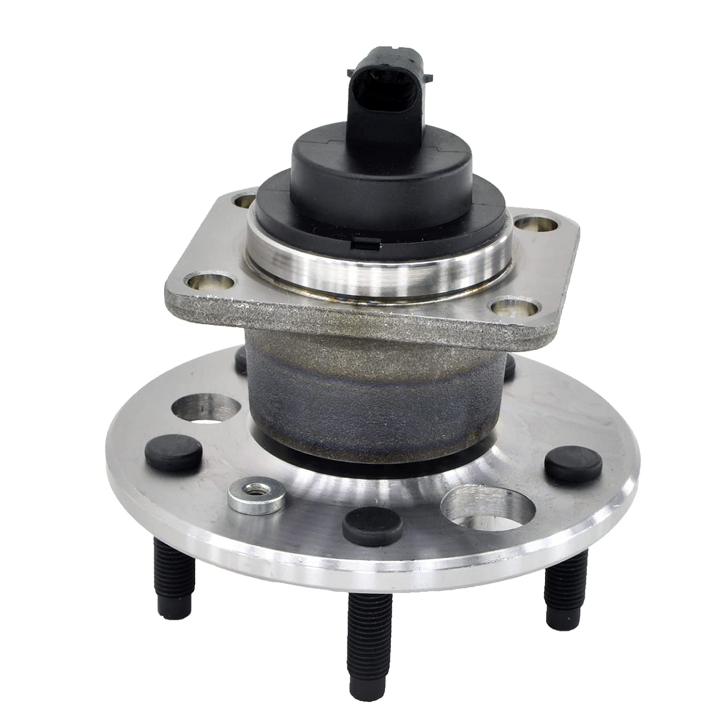 Detroit Axle Rear 2-Piece Wheel Bearing Hub Assembly for Chevrolet Malibu Classic, Pontiac Grand Am, Oldsmobile Alero - Replacement Wheel Bearings & Hubs - Perfect for DIY Repairs & Smooth Ride Maintenance