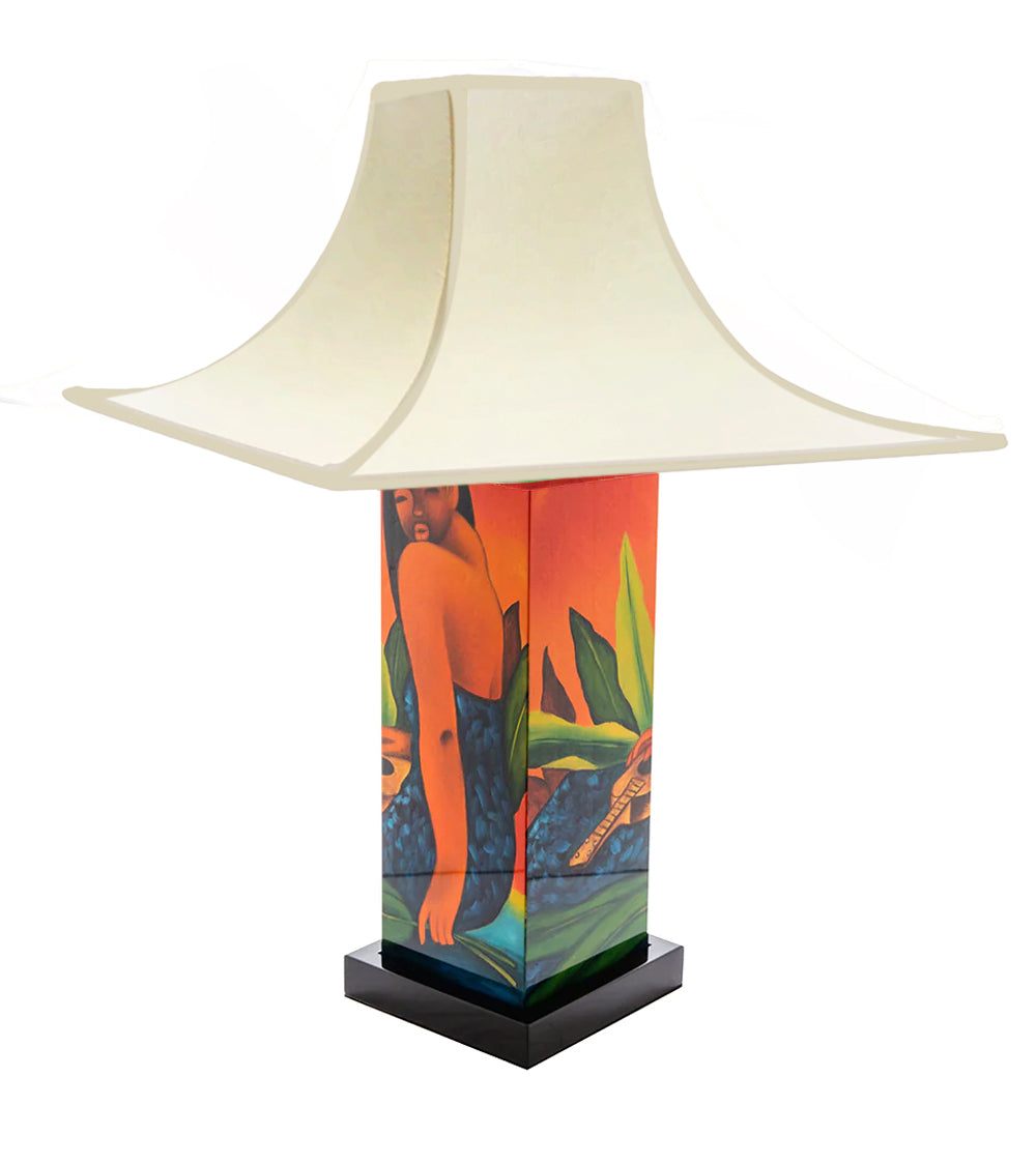 Da Player Table Lamp by Tim Nguyen - Modern LED Desk Lamp for Home Office, Gaming & Study - Perfect for Nightstands, Workstations & Dorm Rooms