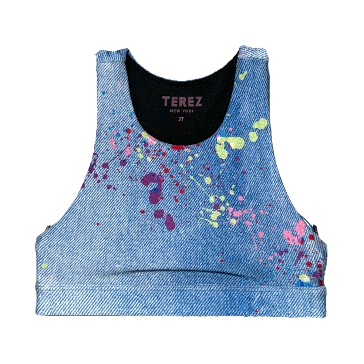 SPLATTER SPORTS BRA - High Impact Workout Bra for Women - Moisture Wicking & Supportive Activewear for Running, Yoga & Gym