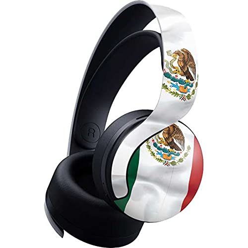 Skinit Mexico Flag Decal Skin for PS5 Pulse 3D Wireless Headset - Protective Vinyl Sticker Cover for Gaming Accessories | Perfect for Gamers, Collectors & Mexico Soccer Fans