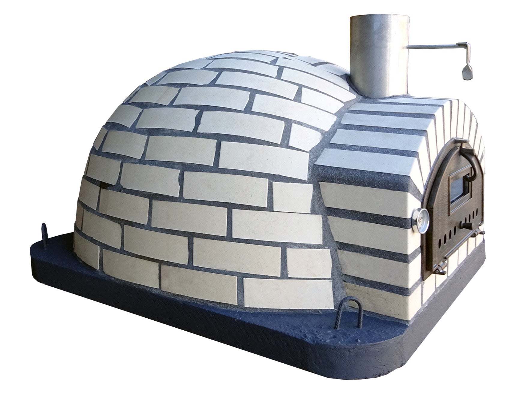 Premium ROMA PIZZAIOLI Pizza Oven for Home & Restaurant Use - Professional Outdoor Wood Fire Pizza Maker - Perfect for Backyard Parties, Italian Cooking & Gourmet Pizza Baking