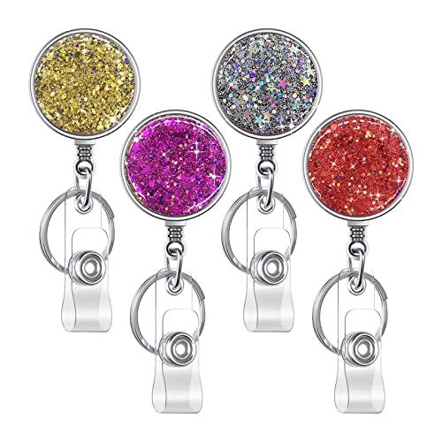 4 Pack Golden Red Purple Silver