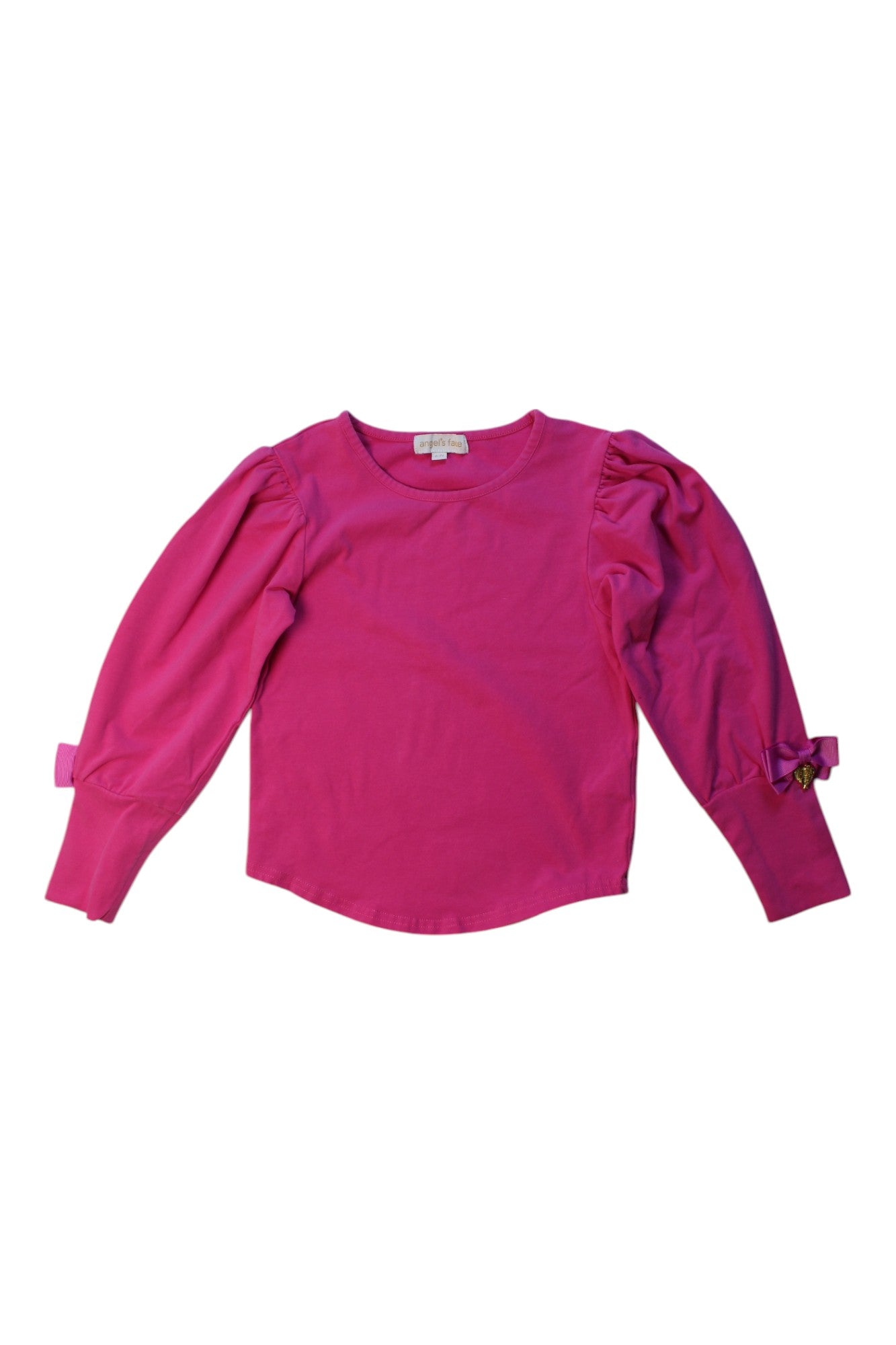 Angel's Face Long Sleeve Top for Girls Age 6-7 Years | Soft Cotton Blouse for School, Playdates & Everyday Wear