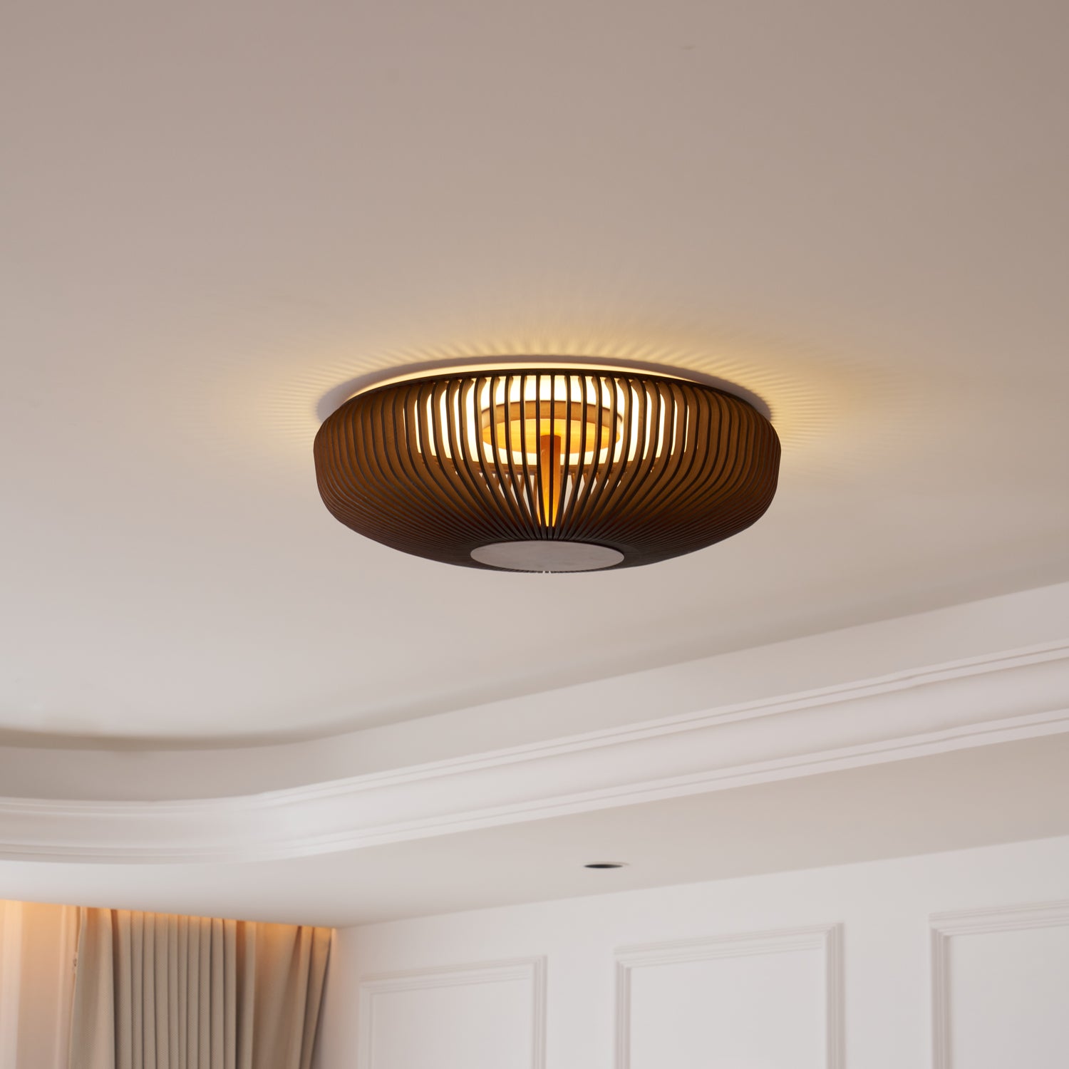 Modern Clava Ceiling Lamp - Energy Efficient LED Lighting Fixture for Living Room, Bedroom & Dining Room | Dimmable & Easy Installation Home Decor